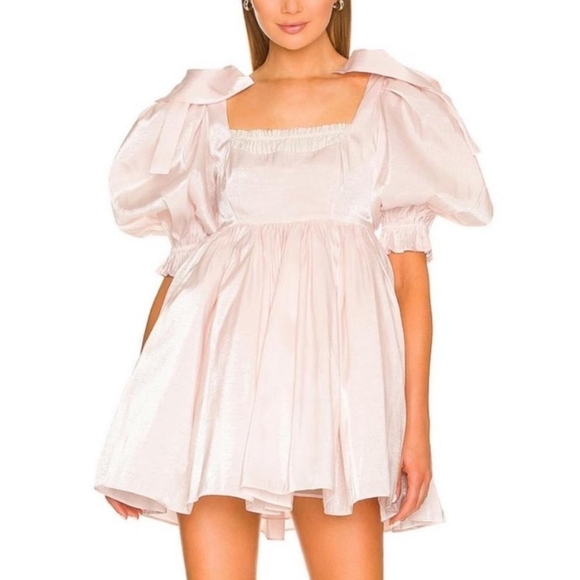 The DaVinci Puff Dress 💮 SELKIE 💮 SMALL - Picture 7 of 7